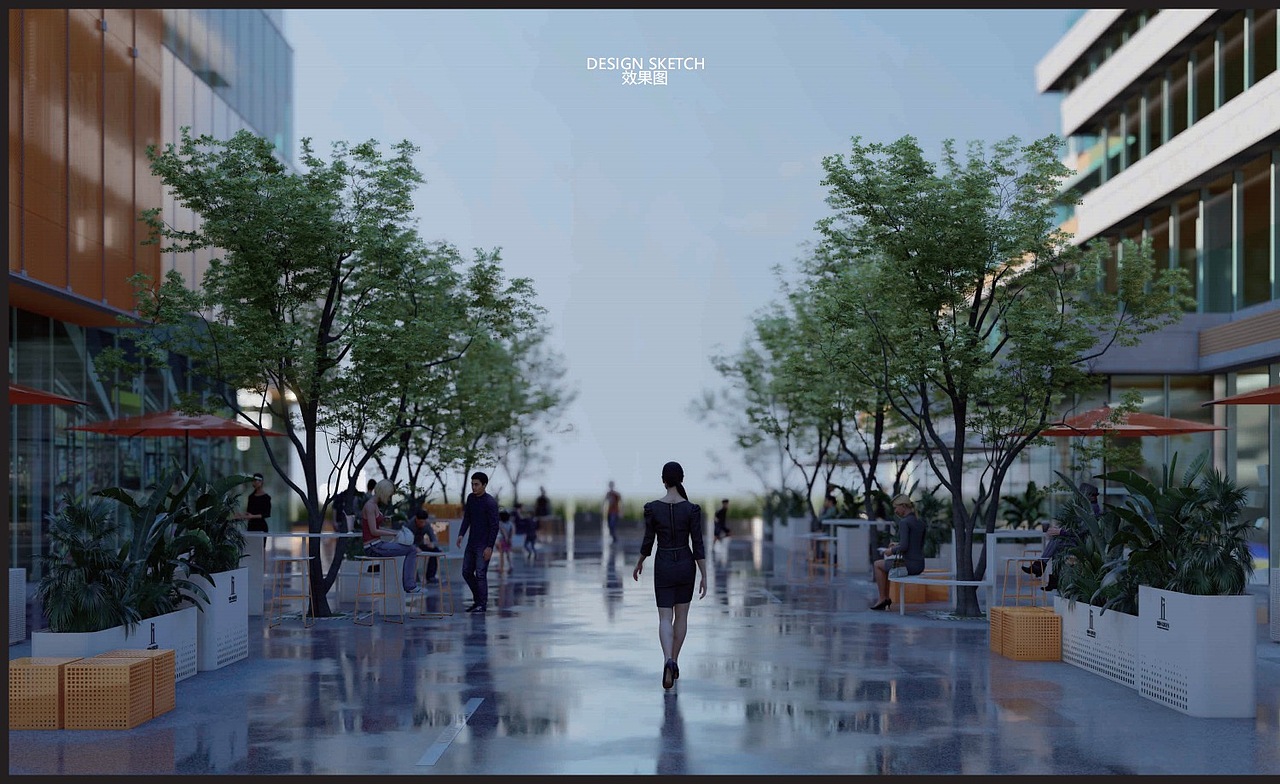 商业氛围营造（图ZMzA0ODIxOTY0） - 商业空间设计 - 站酷设计师501C设计工作室原创素材 - 站酷ZCOOL