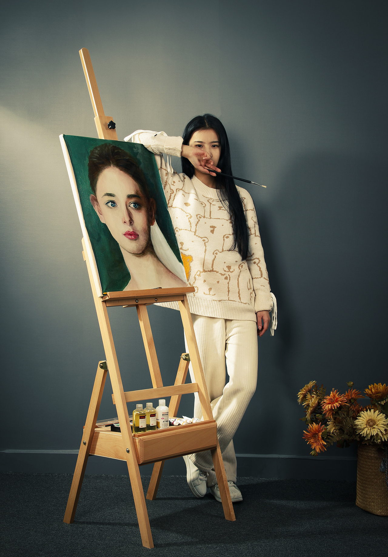 人物～畫架（圖ZMjU3NTkzNTA4） - 產(chǎn)品攝影 - 站酷設(shè)計師彥諾爾原創(chuàng)素材 - 站酷ZCOOL