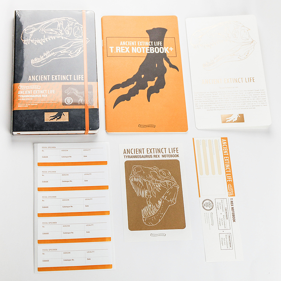 Trex古生物笔记本限量版（图ZNjM1NTQ4MDQ=） - 书籍/画册 - 站酷设计师Major李茂豪原创素材 - 站酷ZCOOL