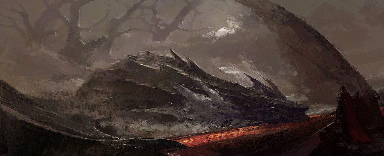 《龙族》黑王之死·雨落狂流之暗·白王的叛乱（图ZMTk5MzE5NDY0） - 创作习作 - 站酷设计师不想当画家的Leo原创素材 - 站酷ZCOOL