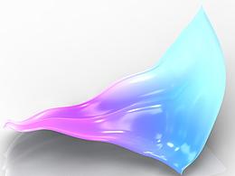 3D飘带随风效果