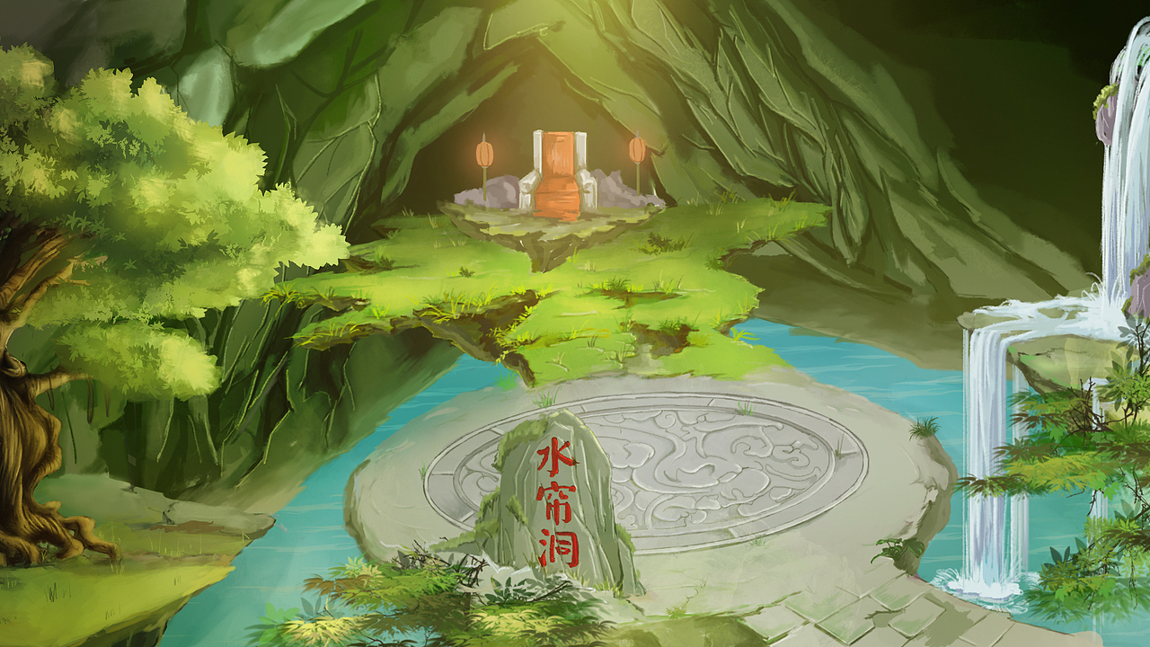 场景|插画|艺术插画|熊孩子丶强_原创作品-站酷zcool