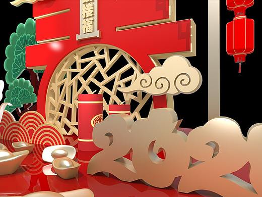 春节美陈练习作