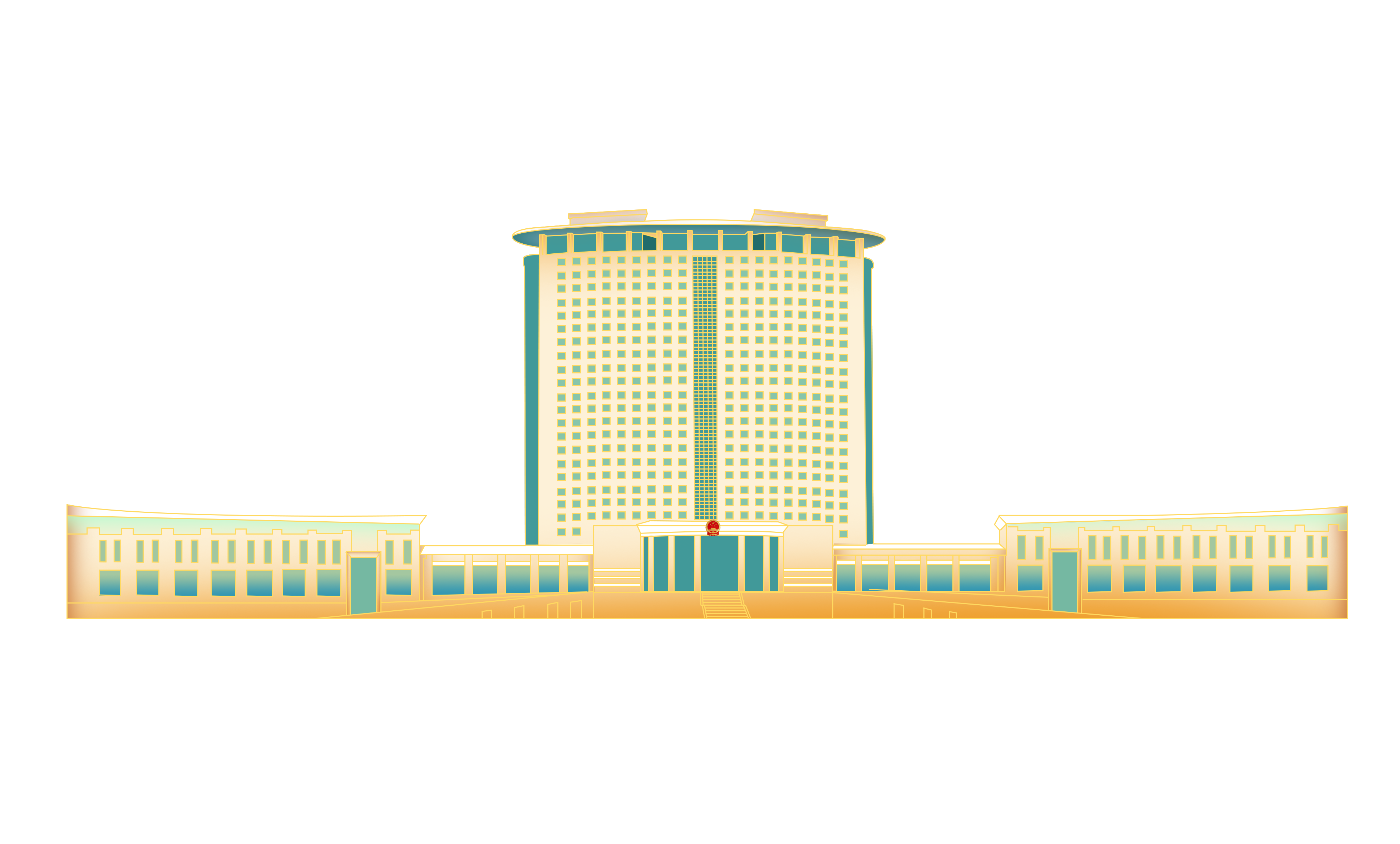 政府大楼 卡通图片