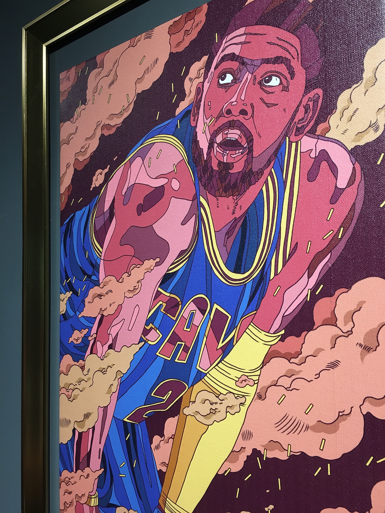 Kyrie ＆ LeBron（图ZODY5MjMzNjg=） - 商业插画 - 站酷设计师CHOCO__原创素材 - 站酷ZCOOL