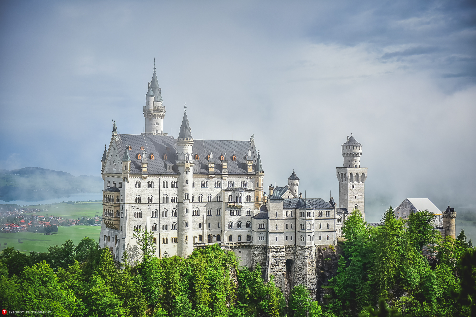 迪斯尼城堡的原型-新天鹅堡