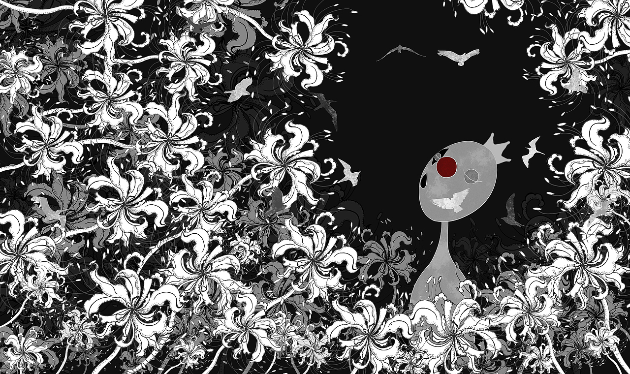 《 离 歌 》（图ZNTIxNjk4NTY=） - 商业插画 - 站酷设计师江小怪原创素材 - 站酷ZCOOL