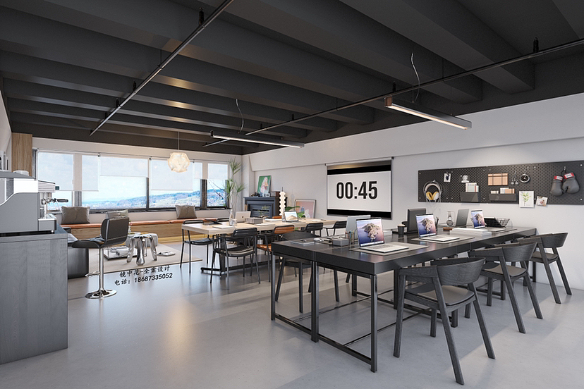 工业风办公室
