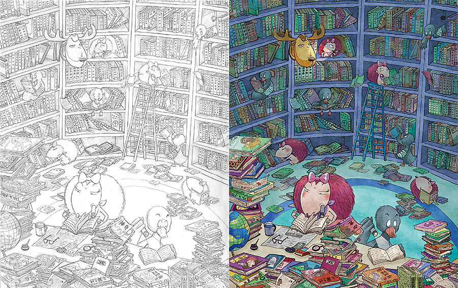 《帕帕拉拉》绘本