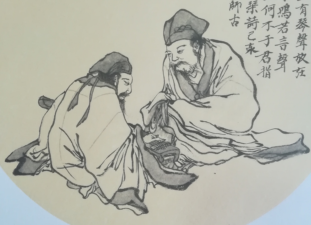 師古（图ZMTk0MTE3NzU2） - 绘画 - 站酷设计师憂郁藍色原创素材 - 站酷ZCOOL