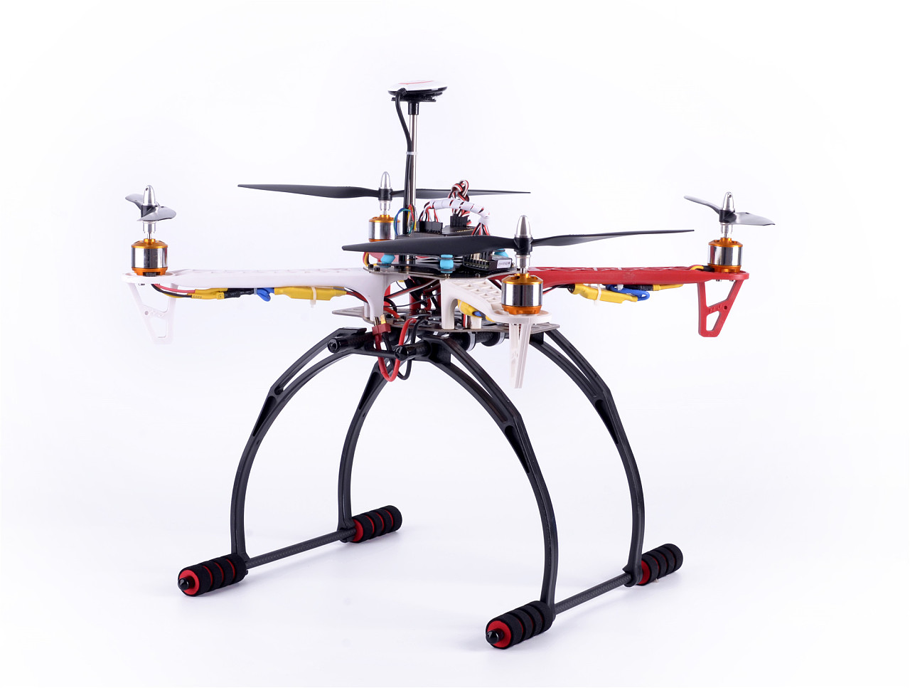 四轴无人机摄影图