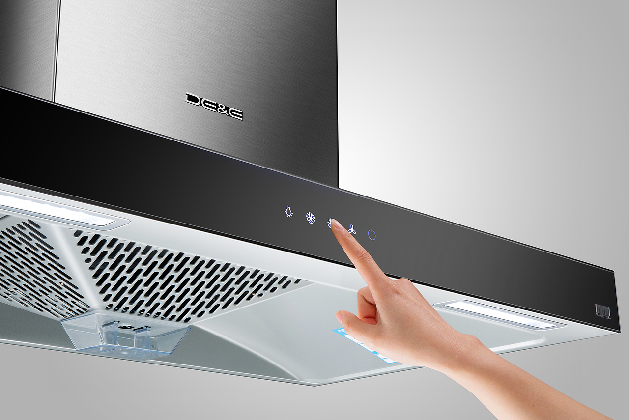 摄影后期-产品精修图-抽油烟机