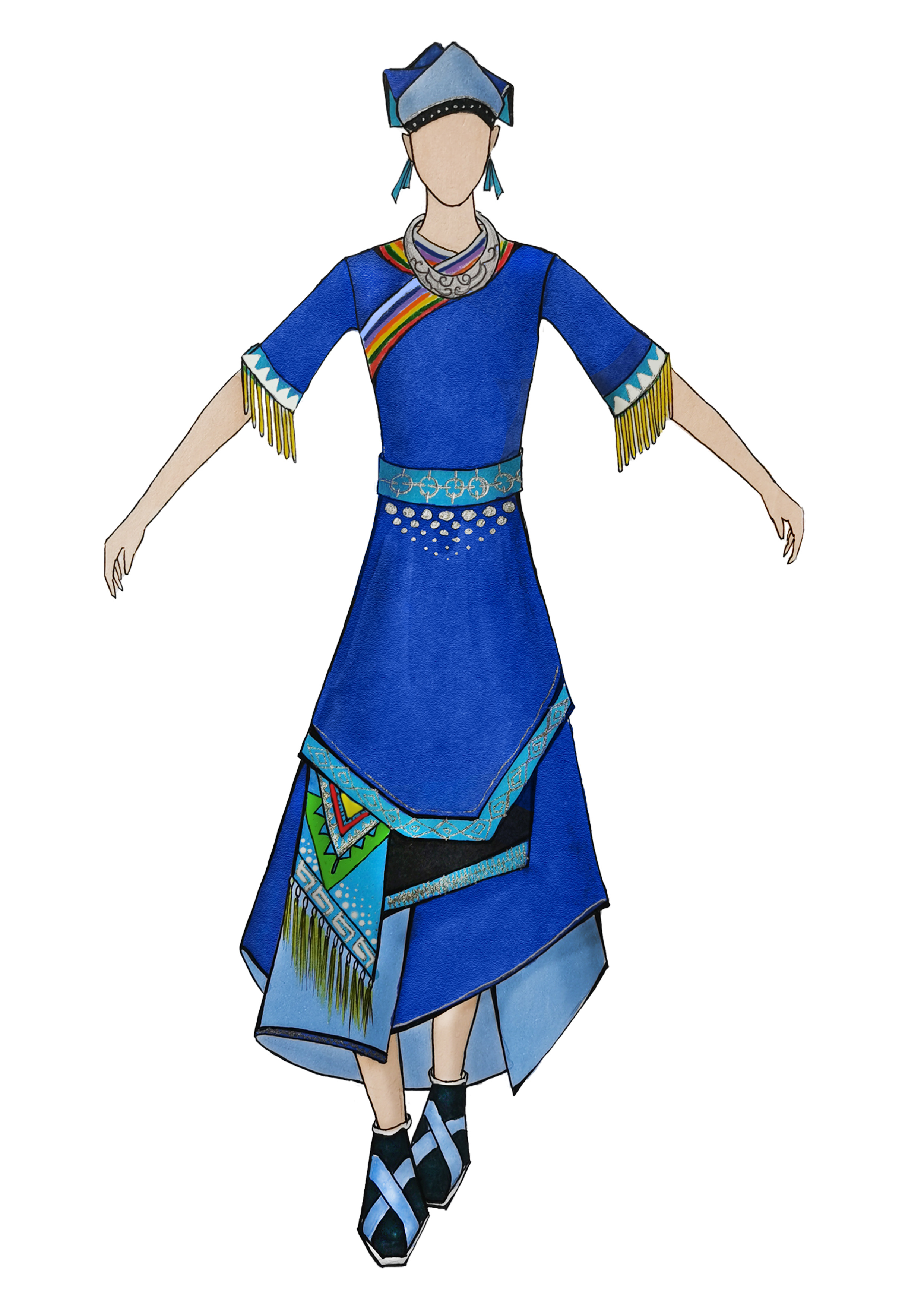 新款棉布短袖旗袍日常优雅 民国风服装舞台走秀复古时尚短款-阿里巴巴