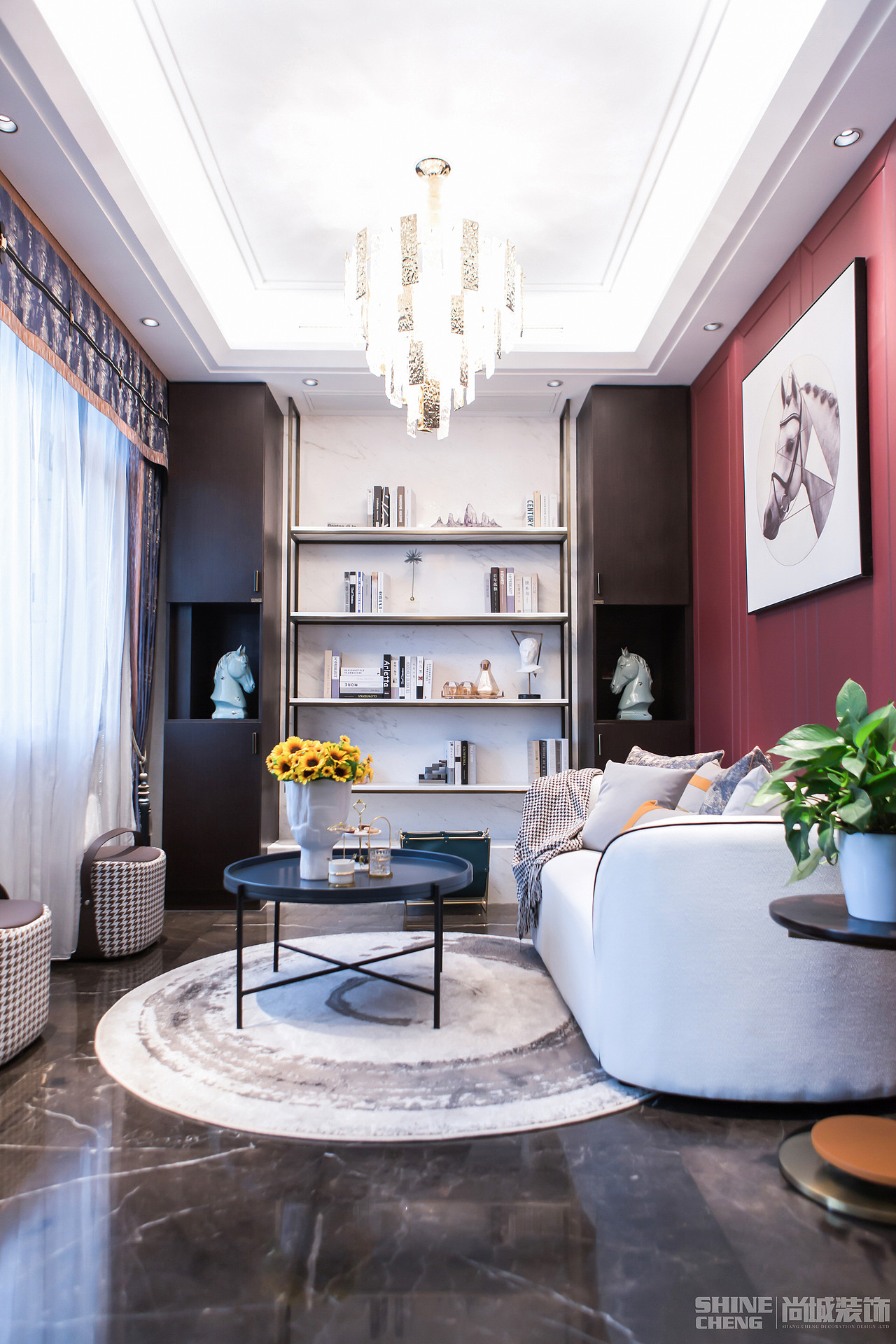 泰安西湖容郡小区别墅现代轻奢风格装修设计实景图（图ZMjIxMTkxNjgw） - 家装设计 - 站酷设计师泰安尚城装饰原创素材 - 站酷ZCOOL