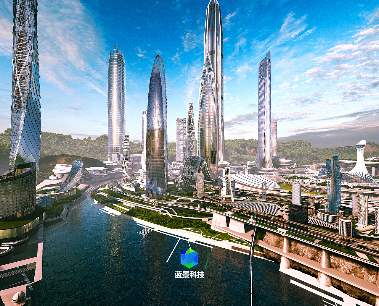 深圳平行世界 元宇宙 数字孪生 大数据可视化 vr