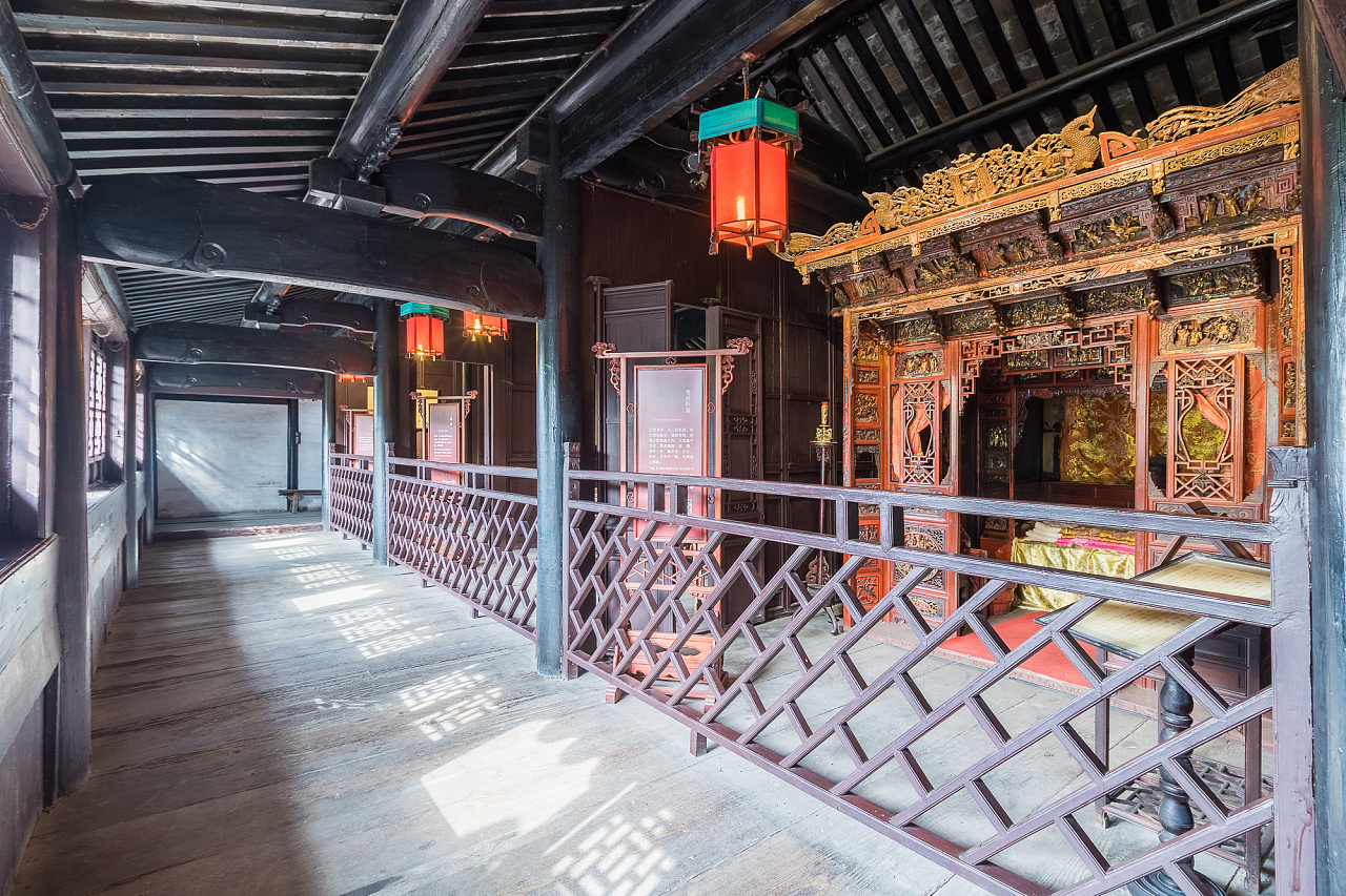 昆山周庄古镇沈厅走马楼