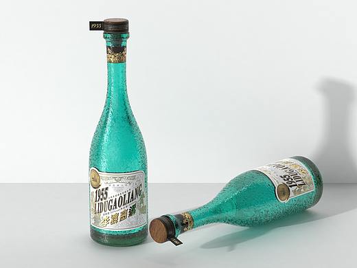 李渡高粱1955白酒包装设计