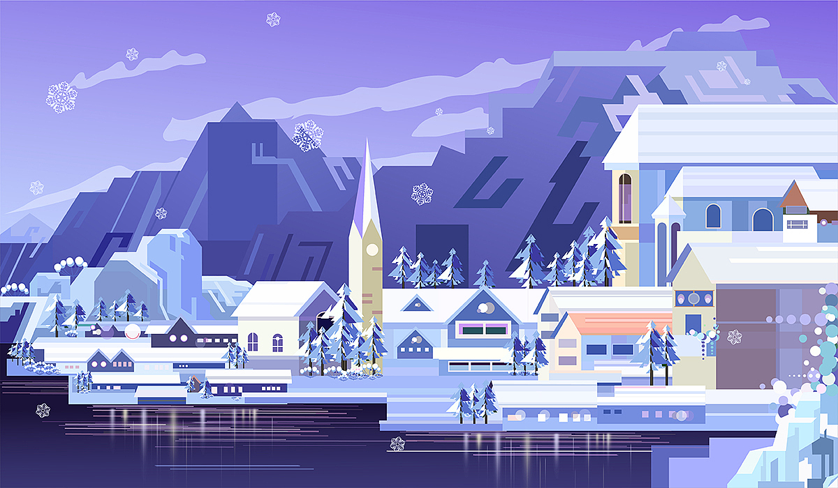 建筑插画（图ZOTY3NjM4MTI=） - 艺术插画 - 站酷设计师Alone独灬夜原创素材 - 站酷ZCOOL