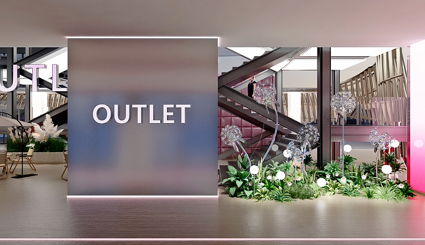 美陈  钢梯改造