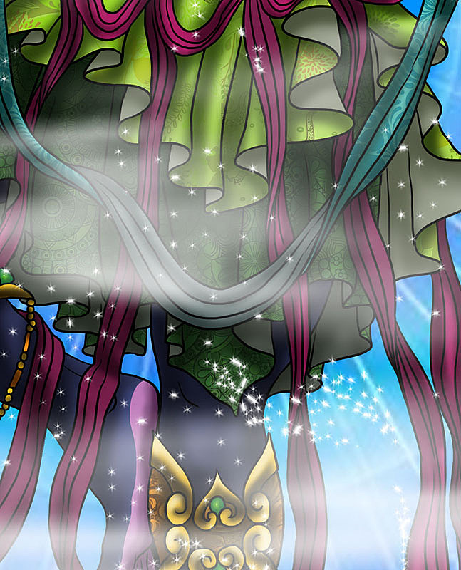 西游记人物谱西方大力王菩萨