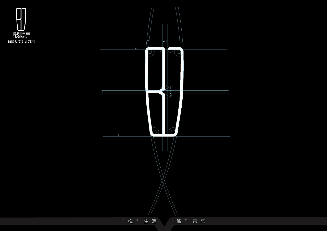 博郡汽車品牌標志設計方案（圖ZMTA0NzQ0Njc2） - Logo - 站酷設計師平哥愛設計原創(chuàng)素材 - 站酷ZCOOL