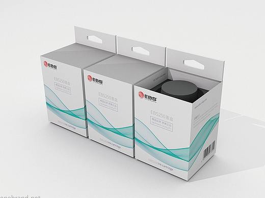 包装设计_ 打印机配件产品包装设计_ 墨盒产品包装设计