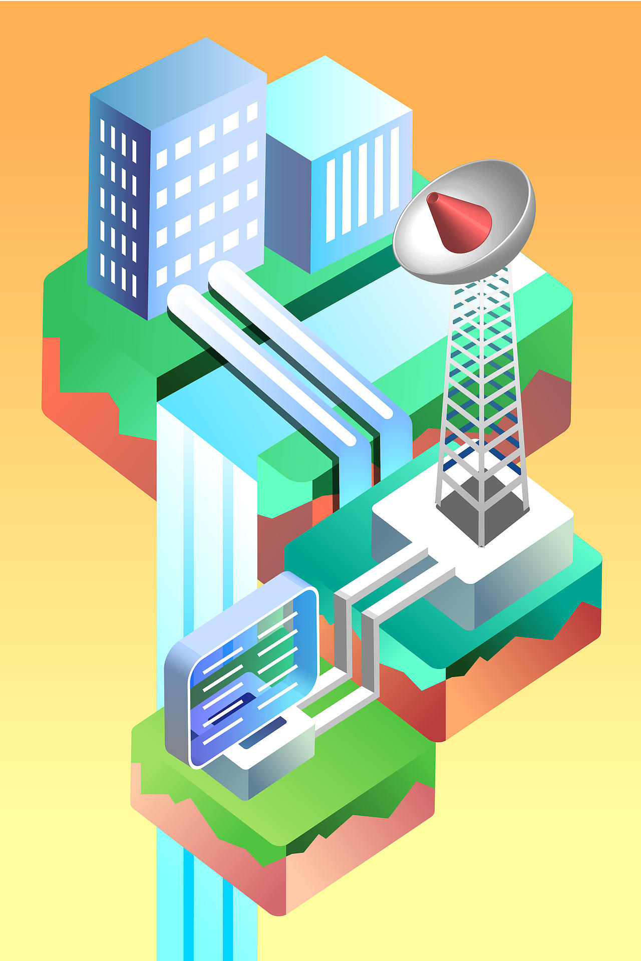 2.5d矢量图（图ZMTU4NTE2MzAw） - 商业插画 - 站酷设计师我们都是素人原创素材 - 站酷ZCOOL