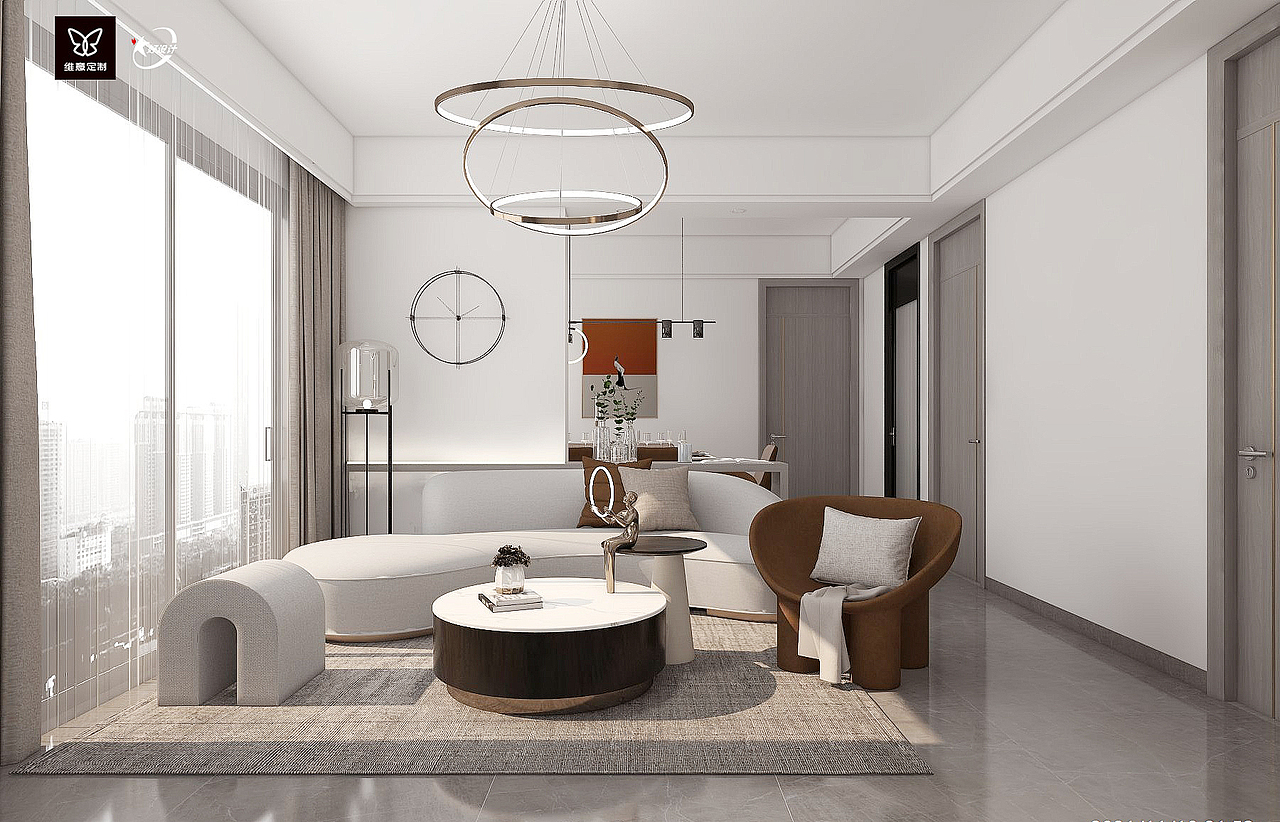 竖厅改横厅空间感爆棚