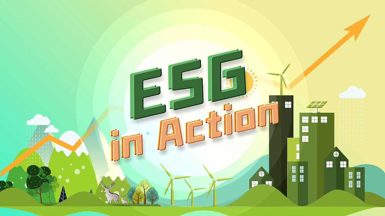 《ESG in Action》片头海报制作（图ZMjY2OTczODAw） - 宣传片 - 站酷设计师安天映画原创素材 - 站酷ZCOOL