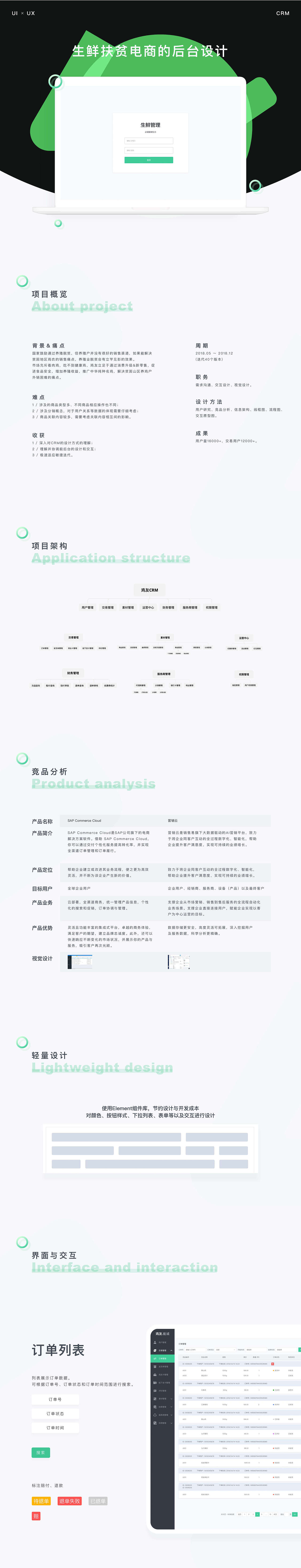 生鲜扶贫电商后台