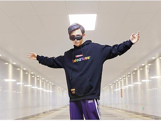 RELNLEX 情侣卫衣创意chic连帽日系连帽加绒原宿男韩版