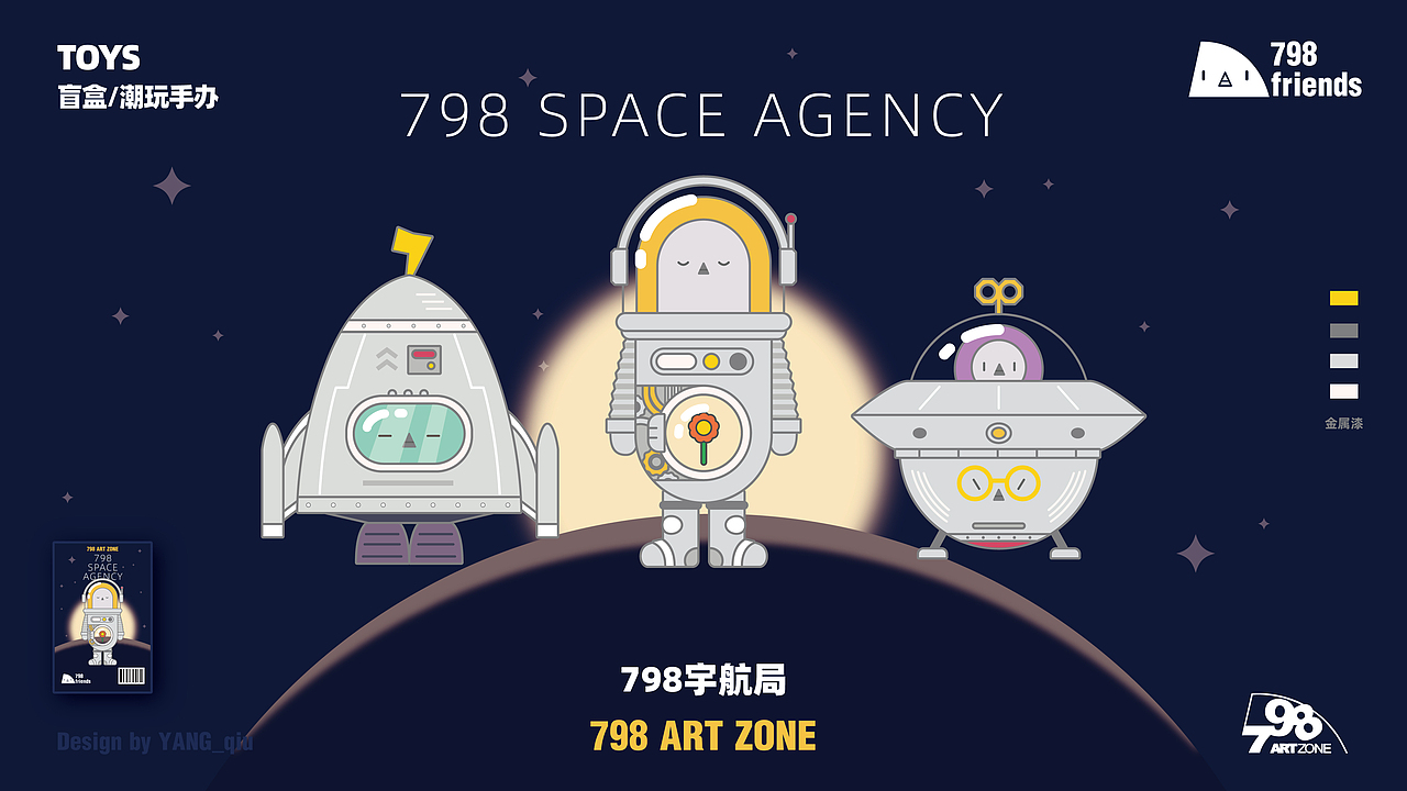 798 friends | 798 IP形象设计（图ZMjA5OTUxMzAw） - IP形象 - 站酷设计师YANG_qiu原创素材 - 站酷ZCOOL