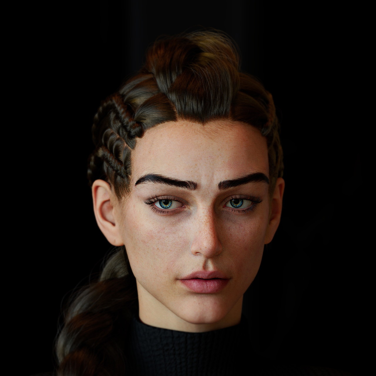 写实练习（图ZMjY5NDc0ODUy） - 人物/生物 - 站酷设计师小火火不是老司机原创素材 - 站酷ZCOOL