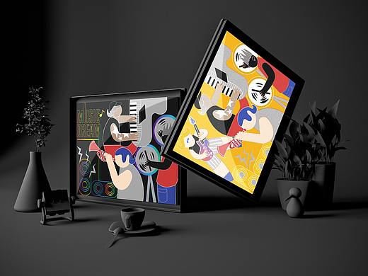 造梦者——圆梦乐队的VI设计（个人主页-ZNTEwMzQ3ODA=） - 品牌 - 站酷设计师Chrislim嘟嘟酱原创素材 - 站酷ZCOOL