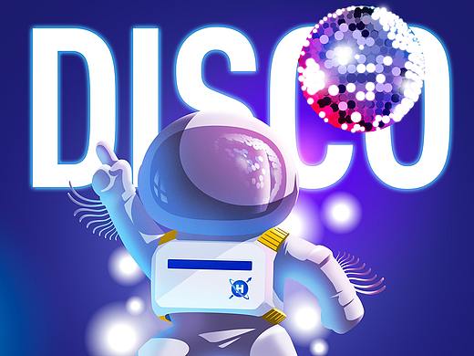 GE医疗宇航员系列插画（个人主页-ZNTc2ODEzODA=） - 商业插画 - 站酷设计师年糕设计工作室原创素材 - 站酷ZCOOL