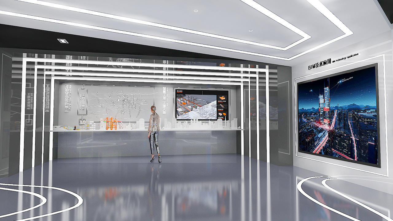 鸿顺集团展厅设计-中岙文化（图ZMjcwNzI0OTI0） - 商业空间设计 - 站酷设计师中岙文化原创素材 - 站酷ZCOOL