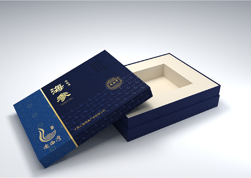 海参包装——设计总要有点韵味才好