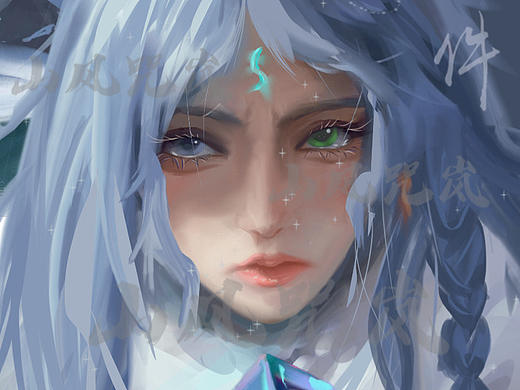 雪山灵使（个人主页-ZNjg5ODcyNjQ=） - 单幅漫画 - 站酷设计师山风咒岚原创素材 - 站酷ZCOOL