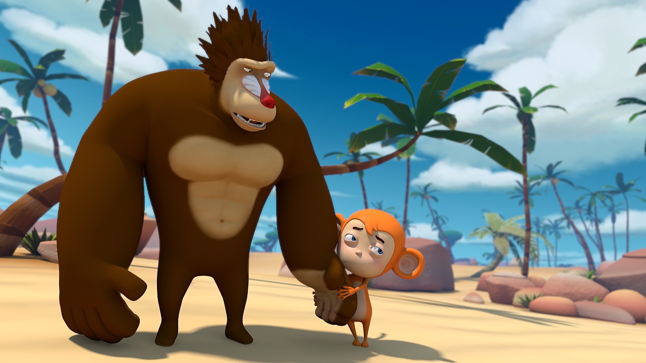 三维动画《重回猴岛》中国美术学院2011动画系毕业作品