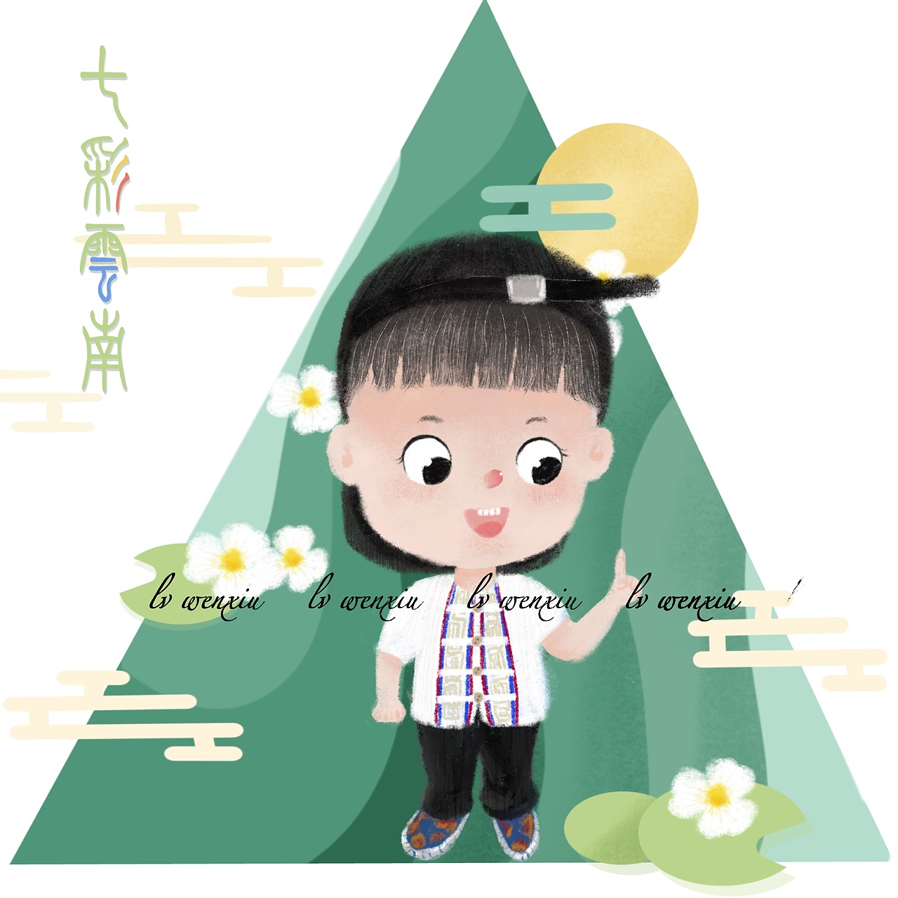 Q版头像、半身像、全身像定制