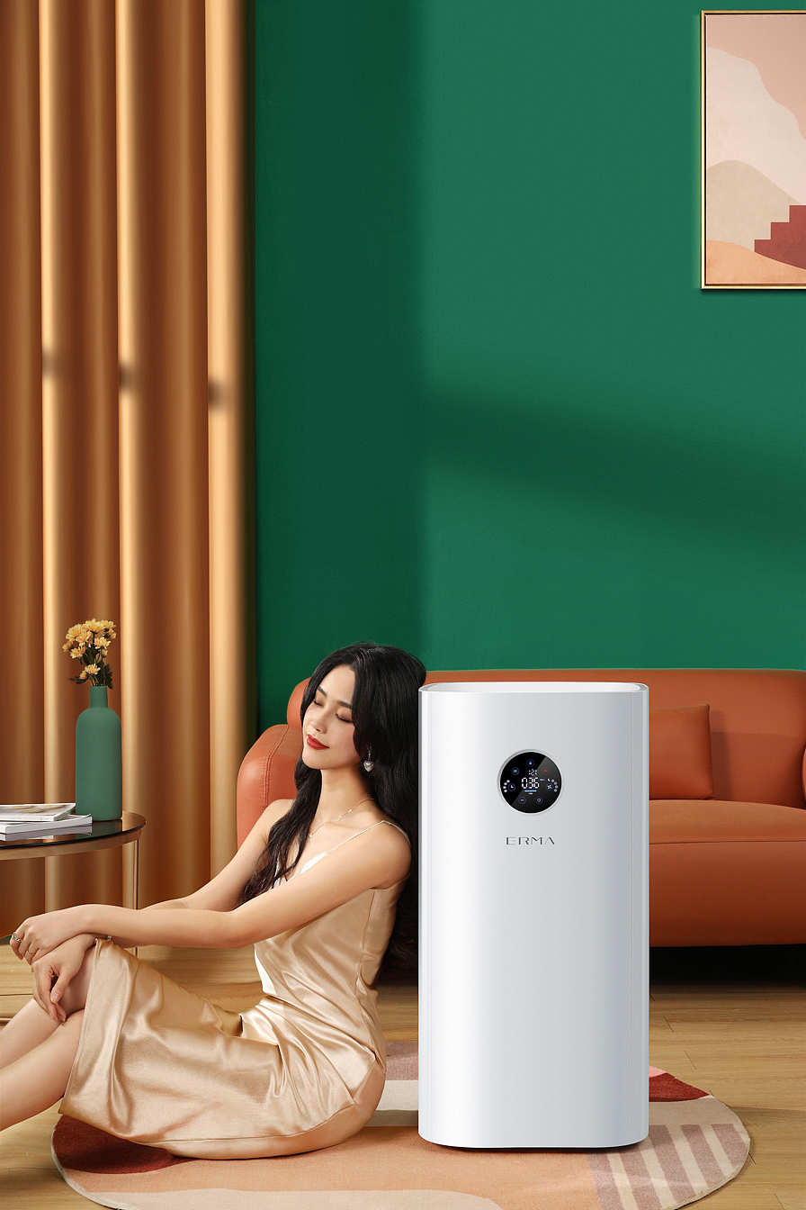 空气净化器拍摄