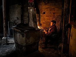 皖南乡村老厨房