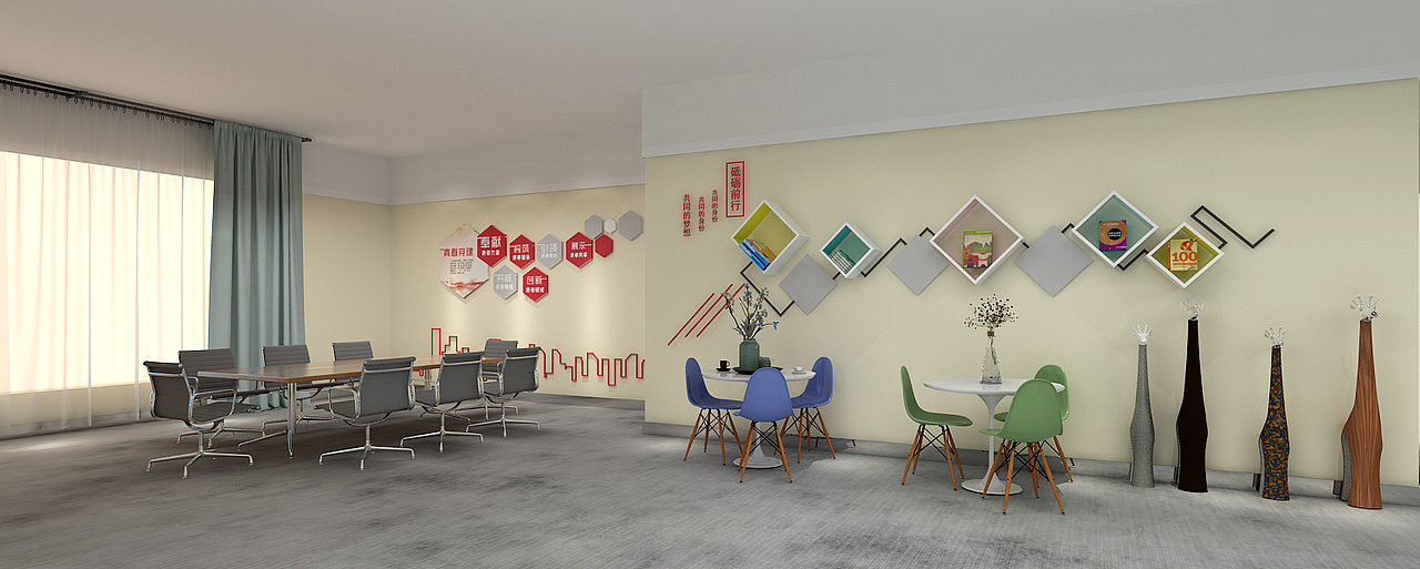 非公党建 墙面包装