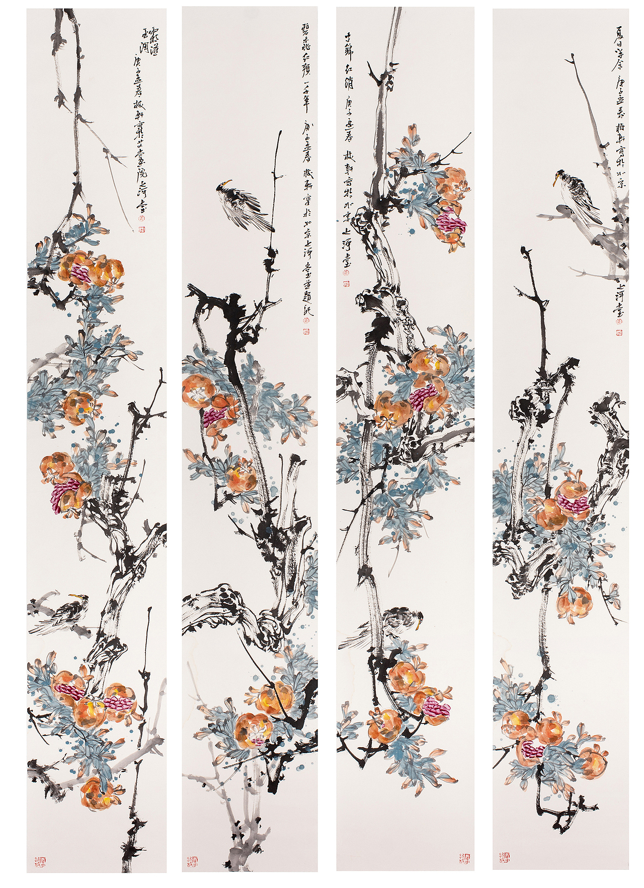 中国美术家协会会员崔树轩花鸟画作品欣赏