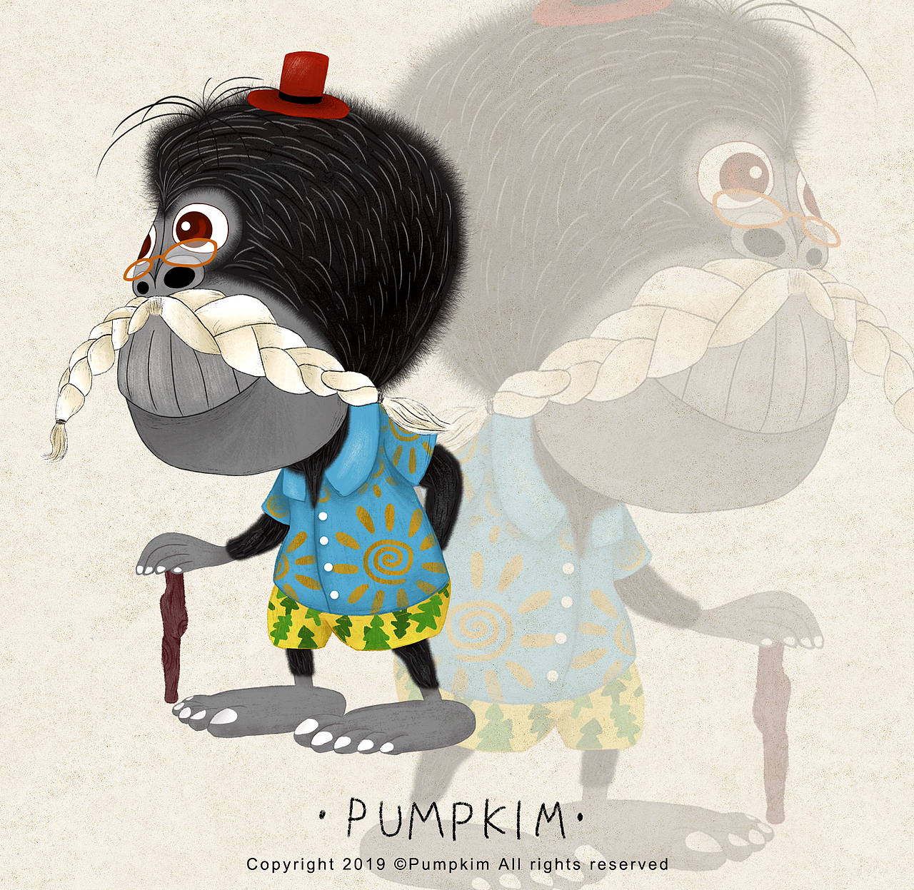 我的动物朋友们（图ZMTc4NjQ1NDE2） - 儿童插画 - 站酷设计师南瓜菲原创素材 - 站酷ZCOOL