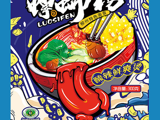 螺蛳粉包装设计