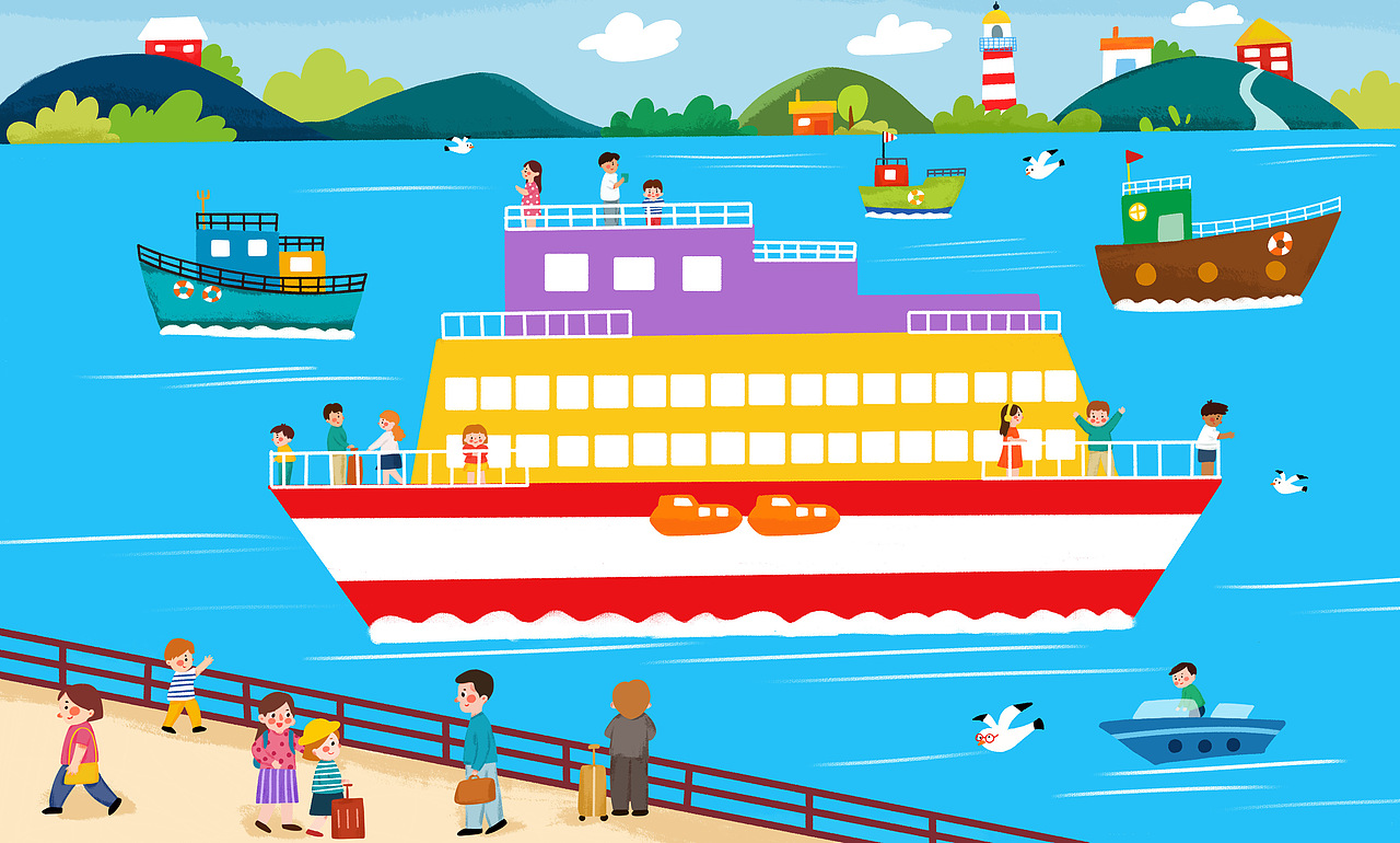 双语翻翻书《幼儿园》《去旅行》