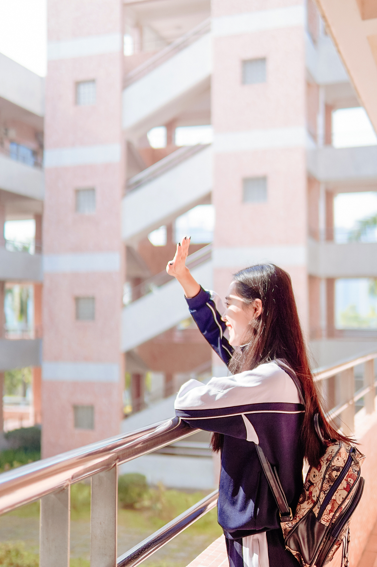 个人写真小清新校园人像