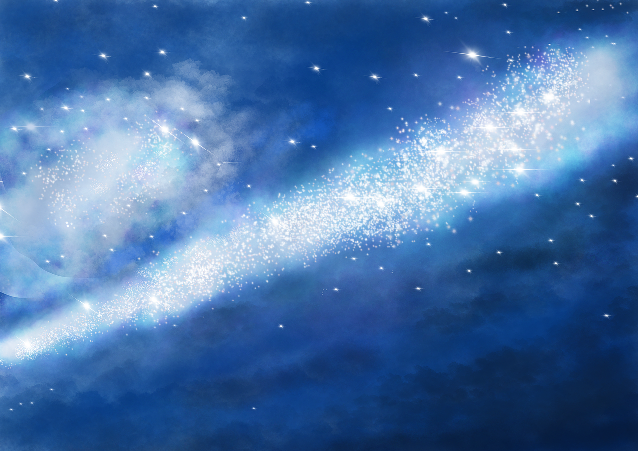 一梦星河|插画|创作习作|柒月serein_原创作品-站酷zcool