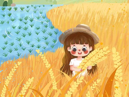 二十四節(jié)氣之芒種（個(gè)人主頁(yè)-ZNTI5NTkwODA=） - 創(chuàng)作習(xí)作 - 站酷設(shè)計(jì)師行走的木頭n原創(chuàng)素材 - 站酷ZCOOL